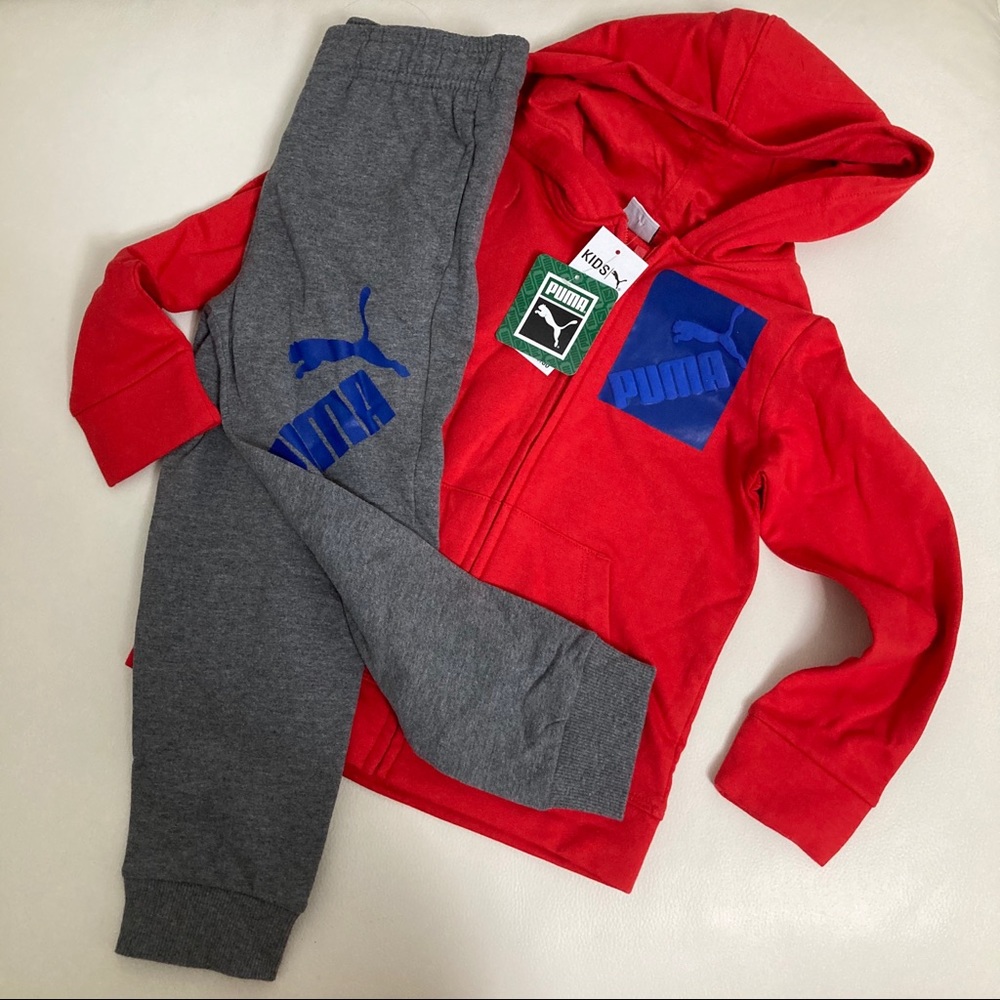 Puma warm hoodie pants set 2200